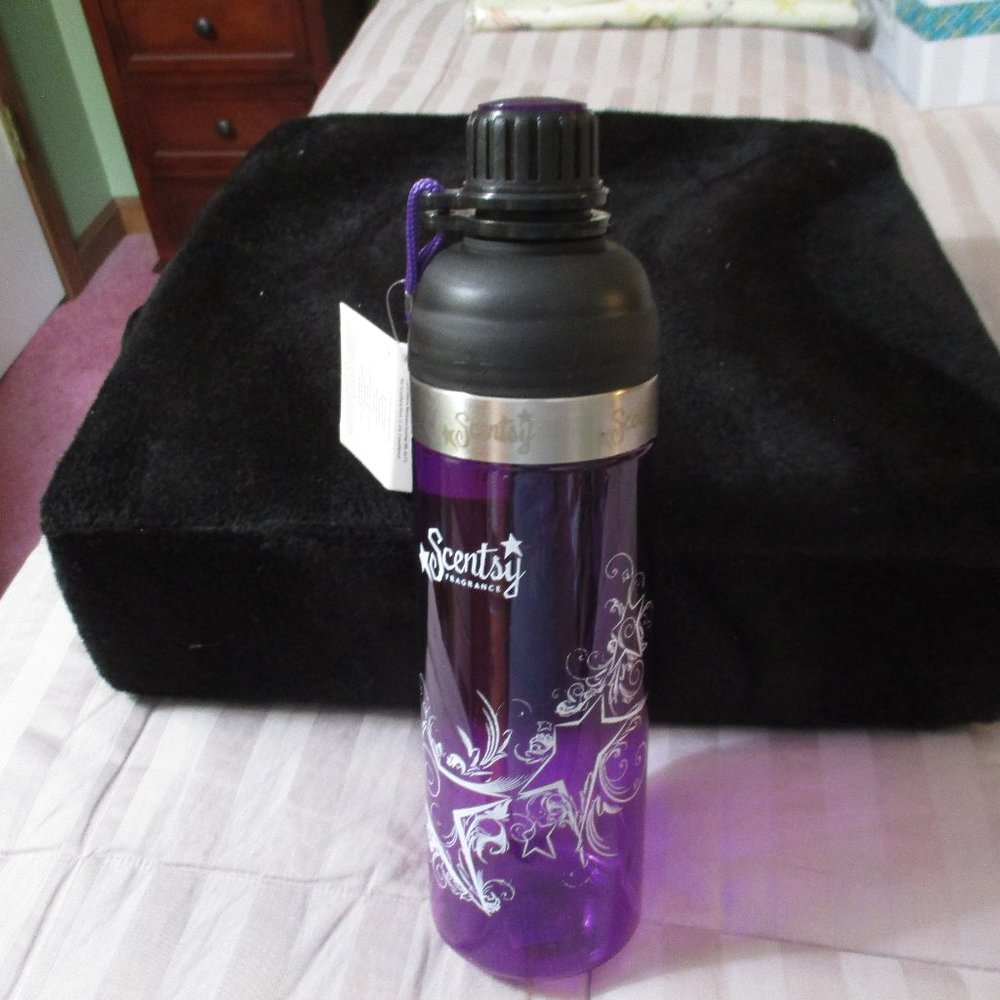 Scentsy Purple Water Bottle Plastic NWT